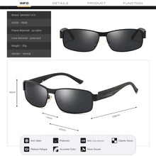 Load image into Gallery viewer, 2025 Brand Designer HD Polarized Oculos Fashion Mens Sunglasses
