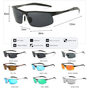 2025 - NEW- Aluminum Magnesium Polarized Sunglasses for Men