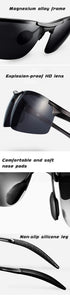 2025 - NEW- Aluminum Magnesium Polarized Sunglasses for Men