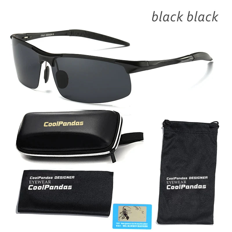 2025 - NEW- Aluminum Magnesium Polarized Sunglasses for Men