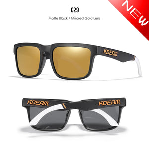 2025 Collection - Men's Polarized Sunglasses Square Casual Outdoors Sun Glasses