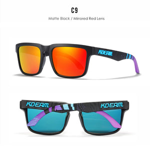 2025 Collection - Men's Polarized Sunglasses Square Casual Outdoors Sun Glasses