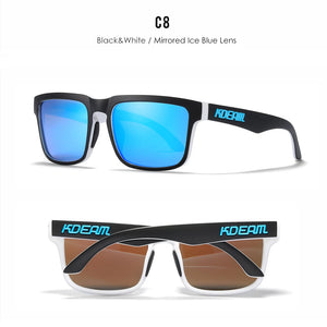 2025 Collection - Men's Polarized Sunglasses Square Casual Outdoors Sun Glasses