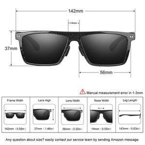 2023 Carbon Fiber Sunglasses for Men - Luxury Polarized Sunglasses ...